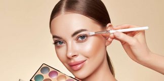 ombretto occhi applicazione make-up tutorial