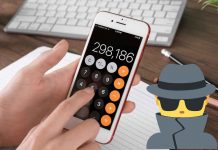 calcolatrice app spia