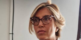 Myrta Merlino al lavoro